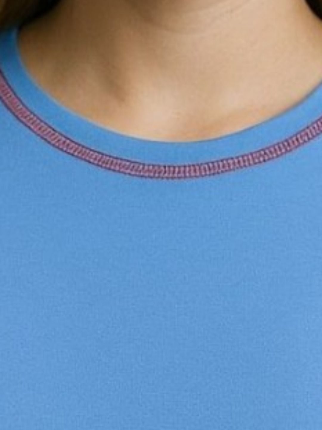 dressberry women solid round neck pure cotton slim fit t shirt dressberry women solid round neck pure cotton slim fit t shirt