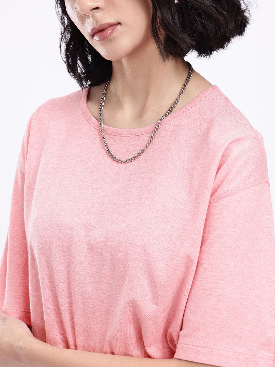 kook n keech drop shoulder sleeves pure cotton oversized t shirt