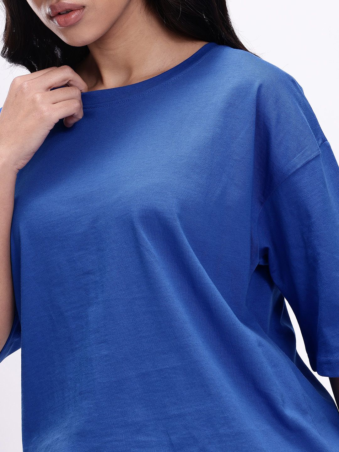 kook n keech drop shoulder sleeves pure cotton oversized t shirt