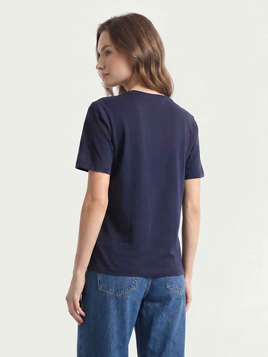 mast & harbour typography printed pure cotton t shirt mast & harbour typography printed pure cotton t shirt
