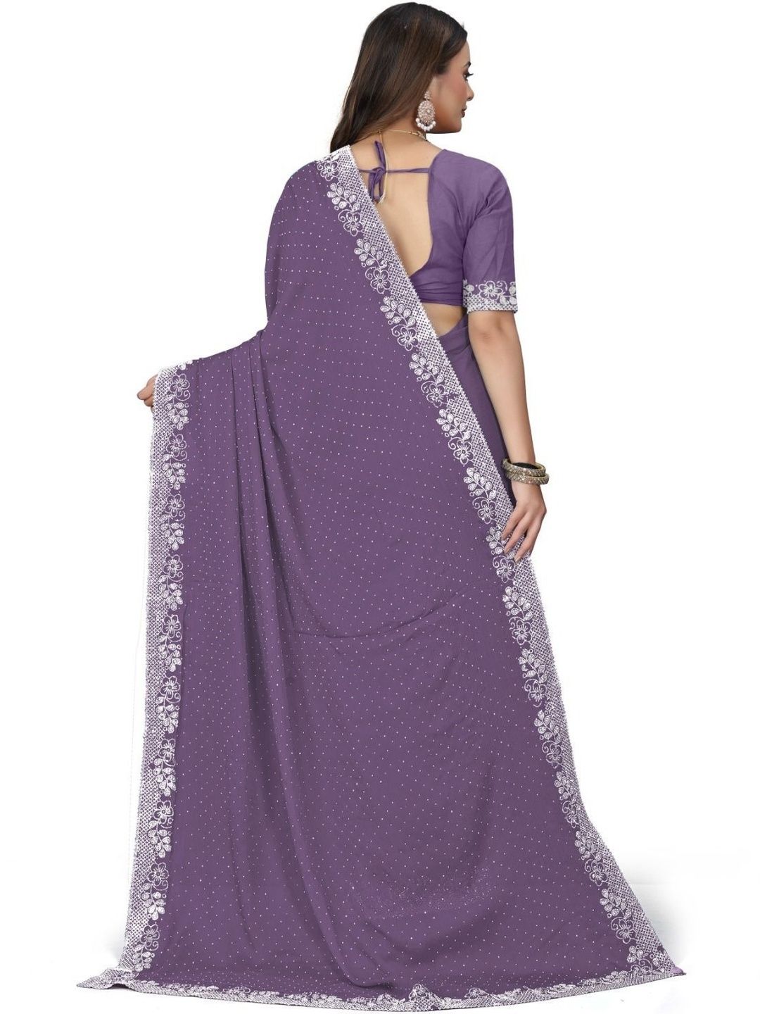 sheth shyamalyo embellished sequinned pure georgette heavy work saree sheth shyamalyo embellished sequinned pure georgette heavy work saree
