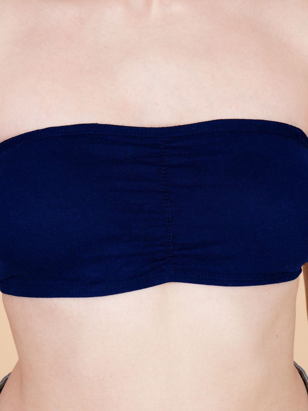 moda rapido women full coverage cotton casual non padded strapless tube bra moda rapido women full coverage cotton casual non padded strapless tube bra