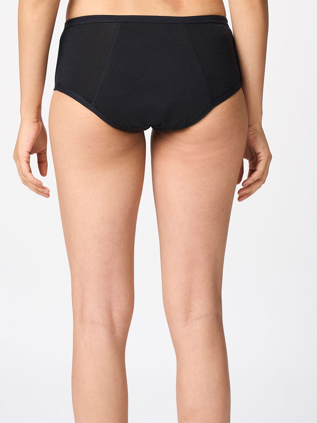 healthfab the fabulous you reusable black cotton mid rise heavy flow period panty healthfab the fabulous you reusable black cotton mid rise heavy flow period panty