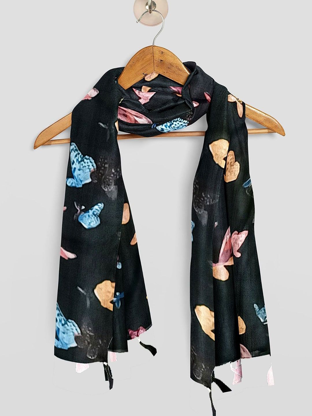 poshampaa be desi women pack of 2 printed tasselled scarf poshampaa be desi women pack of 2 printed tasselled scarf
