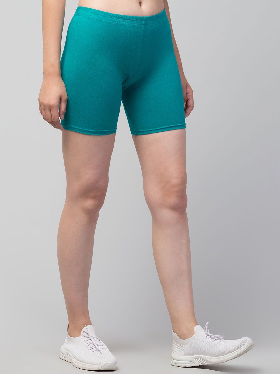 ullaspemium women slim fit cycling sports shorts