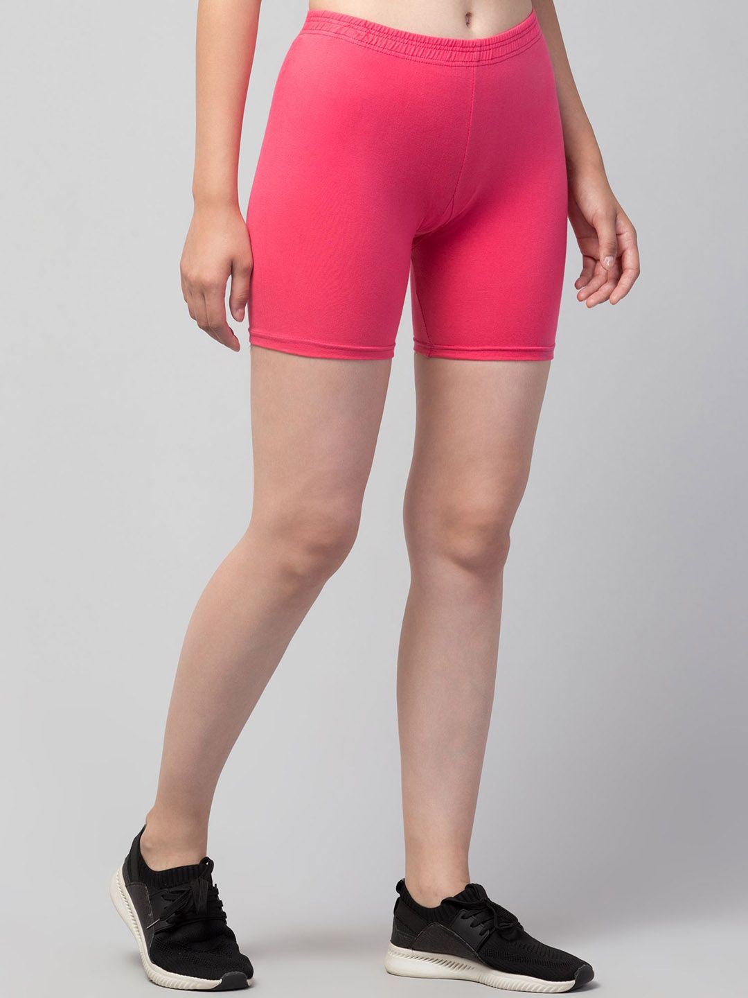 ullaspemium women slim fit cycling sports shorts