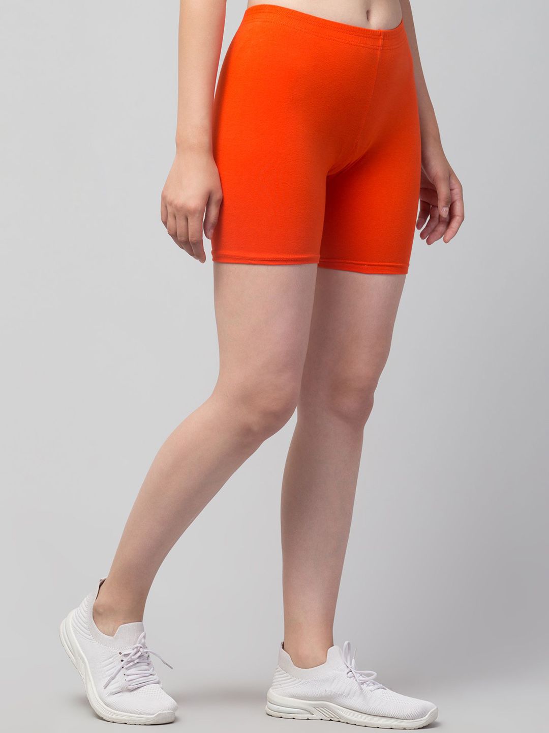 ullaspemium women slim fit cycling sports shorts