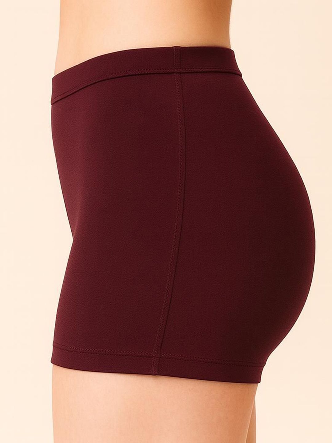 apraa & parma women mid rise slim fit cycling sports shorts