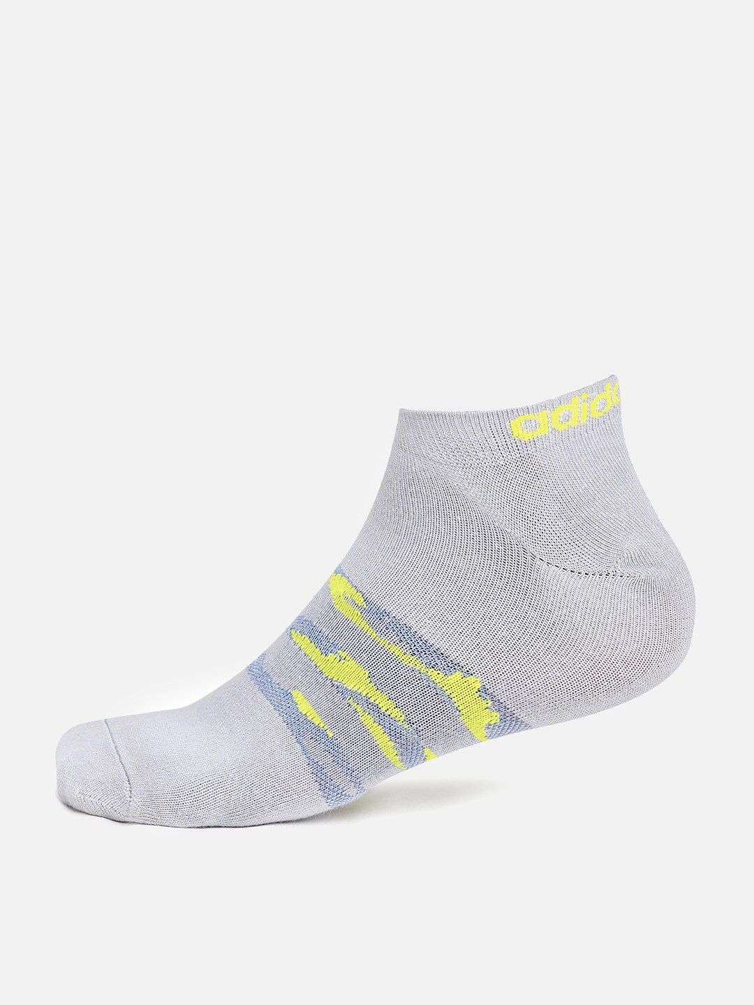 adidas pack of 3 patterned ankle length socks