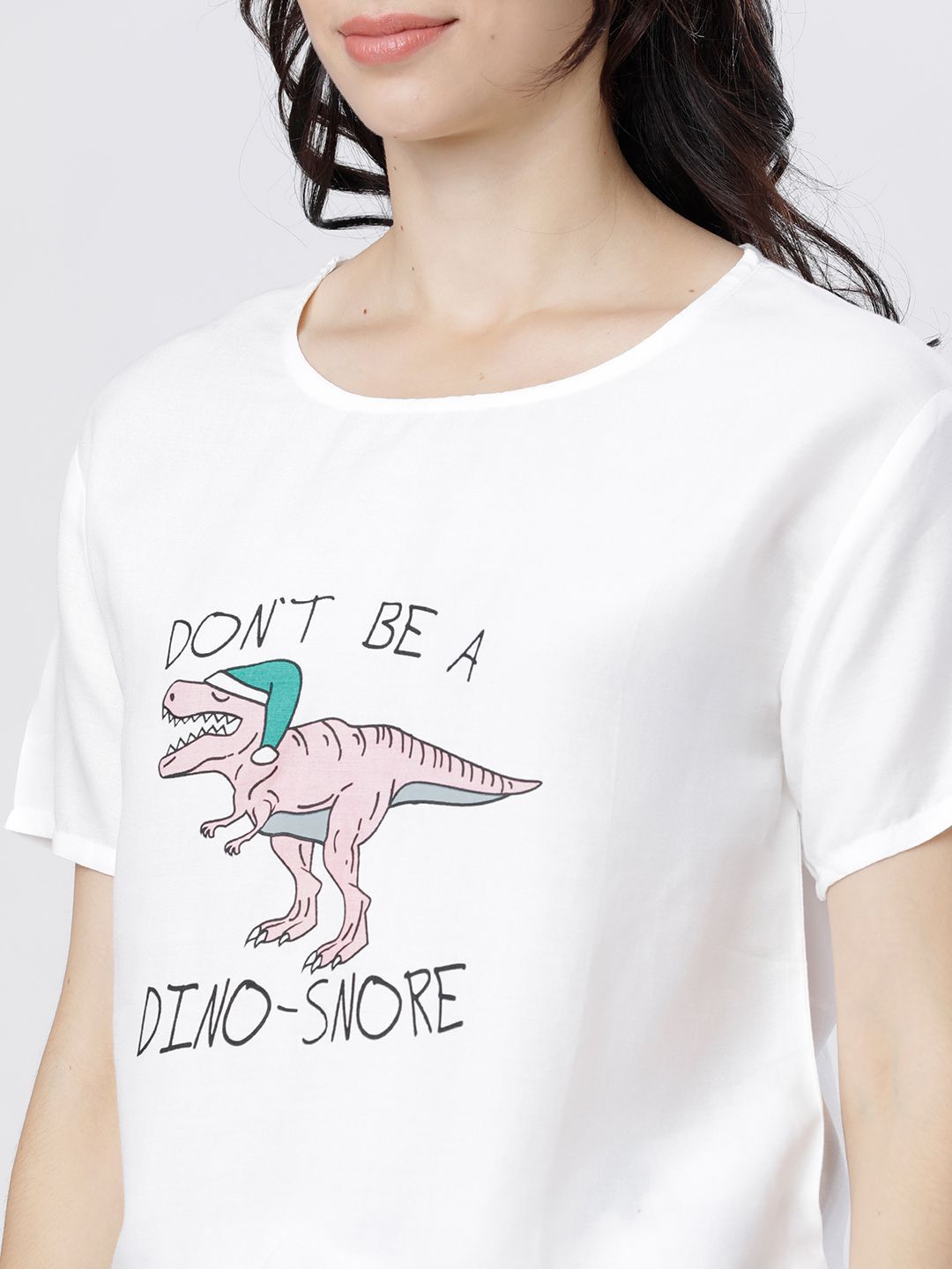 tokyo talkies women graphic printed round neck t shirt