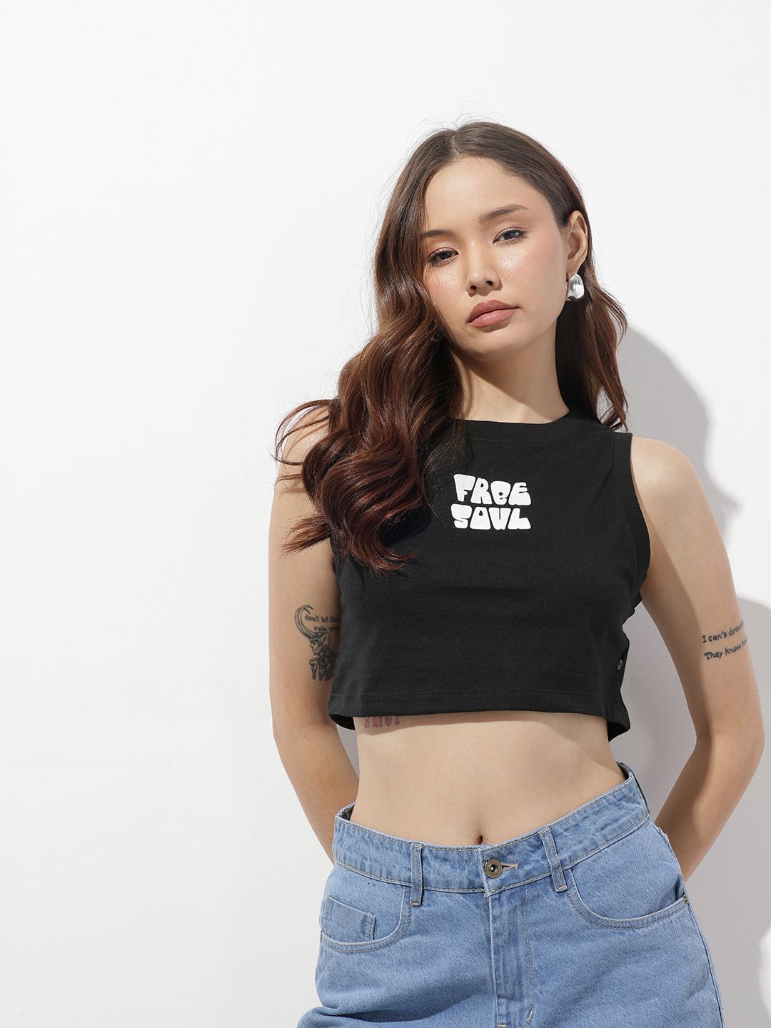 the roadster life co. printed drop shoulder sleeves pure cotton oversized t shirt