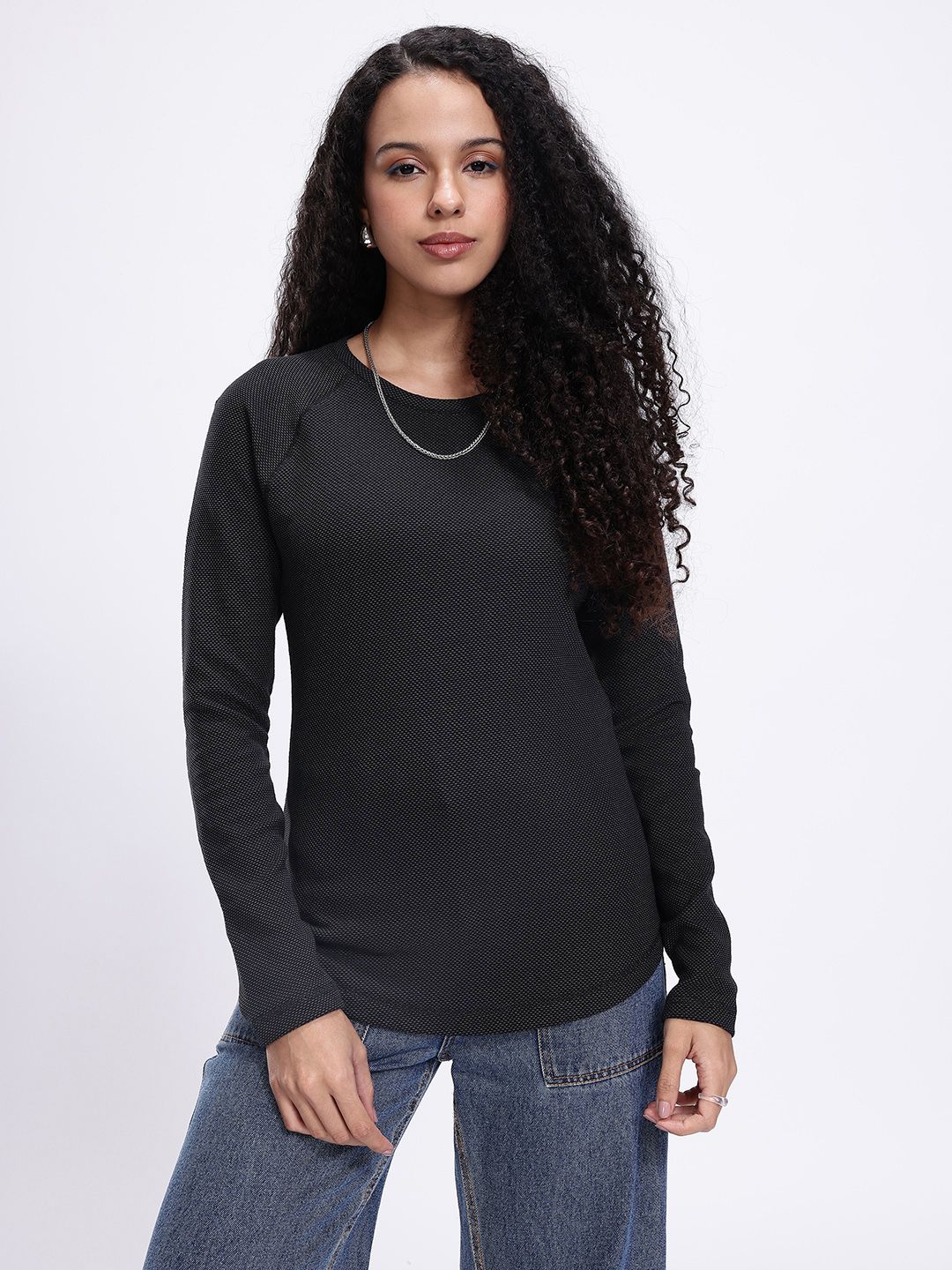kook n keech self designed raglan sleeves knitted t shirt