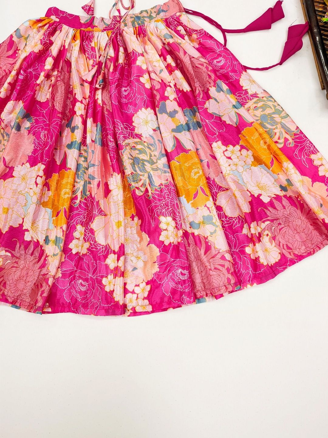 katrodiya enterprise girls tie and dye ready to wear lehenga & katrodiya enterprise girls tie and dye ready to wear lehenga &