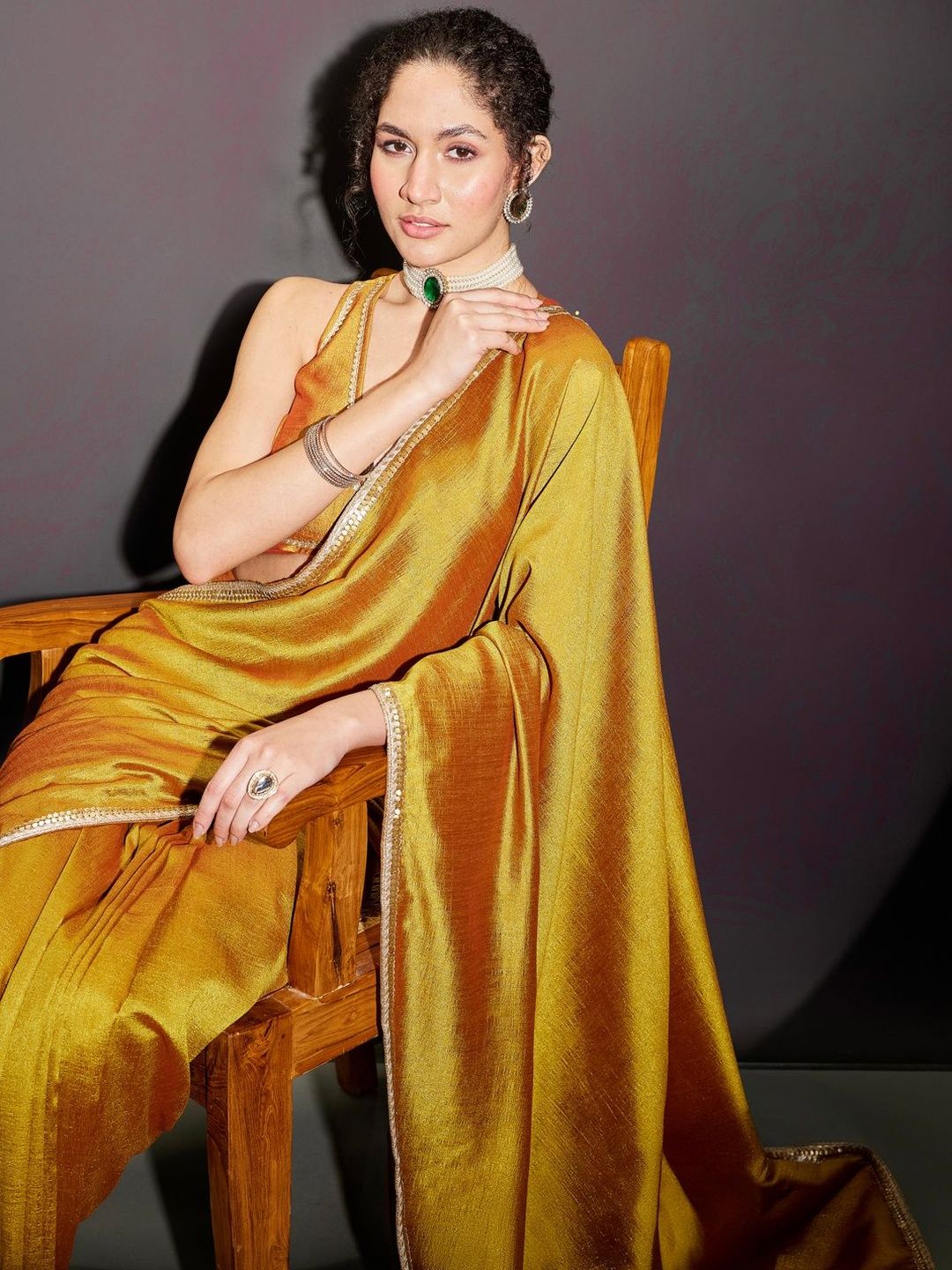 janasya women's mustard silk blend ready to wear embellished saree with unstitched blouse janasya women's mustard silk blend ready to wear embellished saree with unstitched blouse