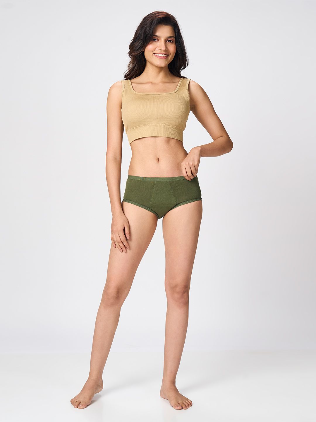healthfab the fabulous you green reusable cotton mid rise heavy flow period panty healthfab the fabulous you green reusable cotton mid rise heavy flow period panty