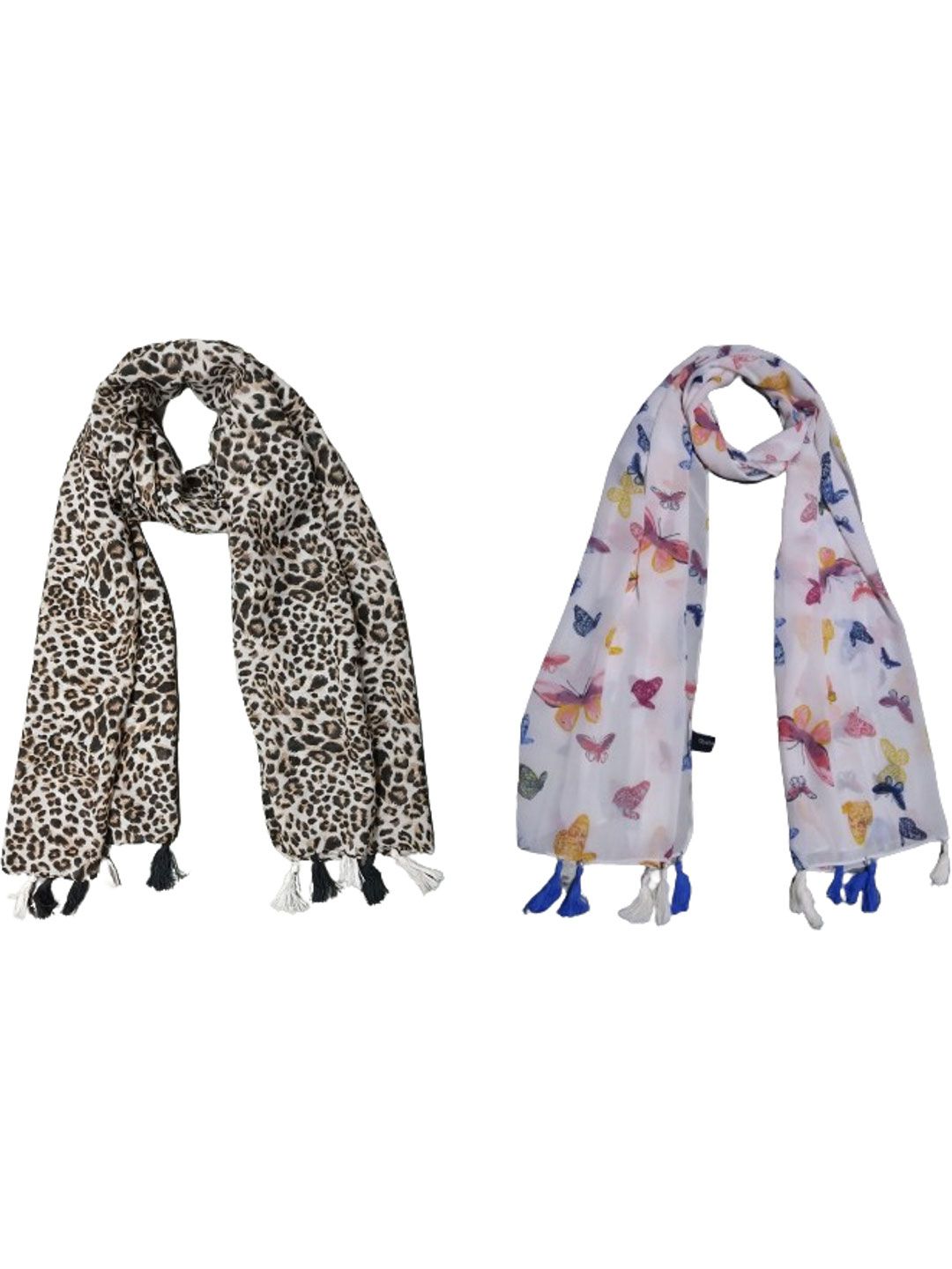 poshampaa be desi women pack of 2 printed scarf poshampaa be desi women pack of 2 printed scarf