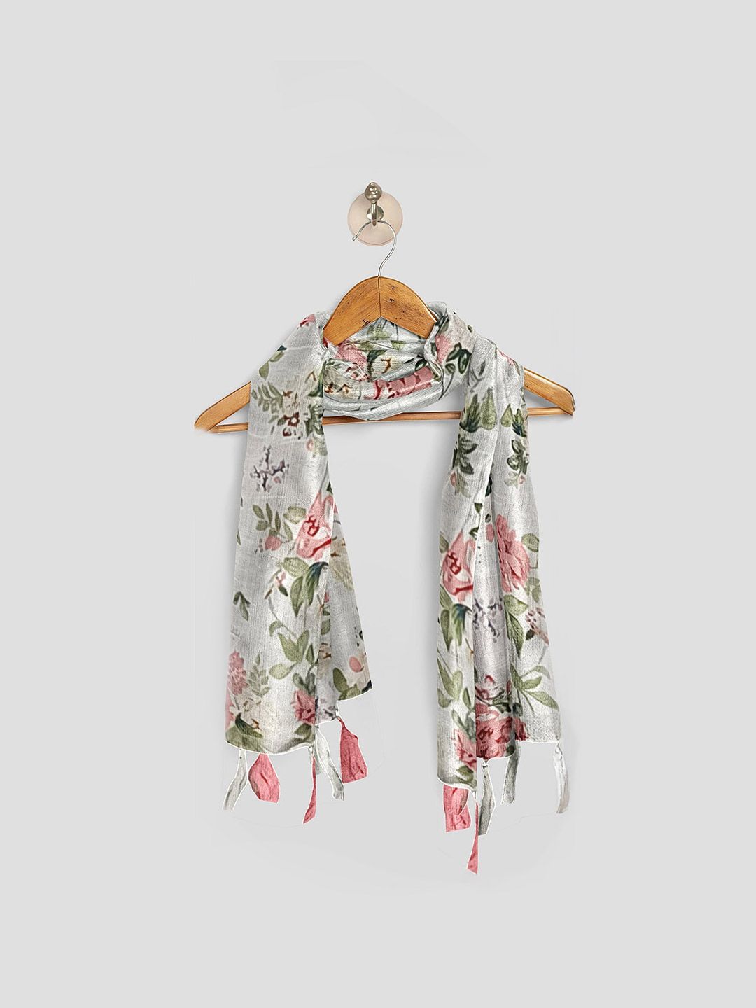 poshampaa be desi women pack of 2 printed scarf with tassells poshampaa be desi women pack of 2 printed scarf with tassells