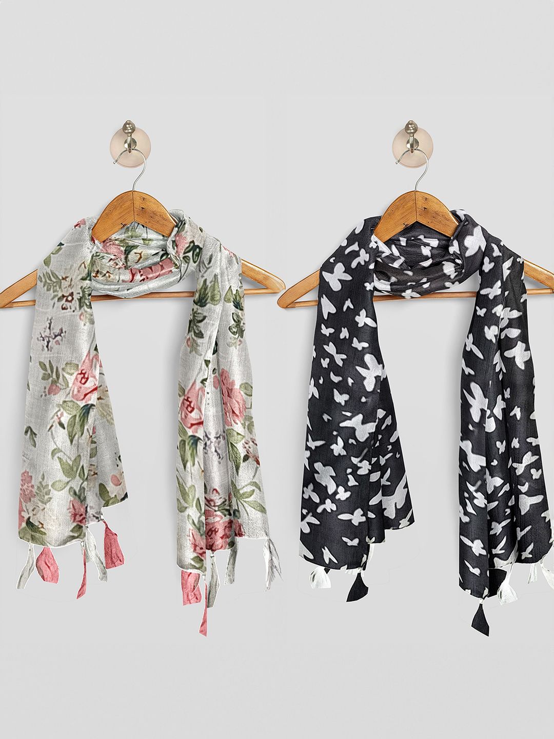 poshampaa be desi women pack of 2 printed scarf poshampaa be desi women pack of 2 printed scarf