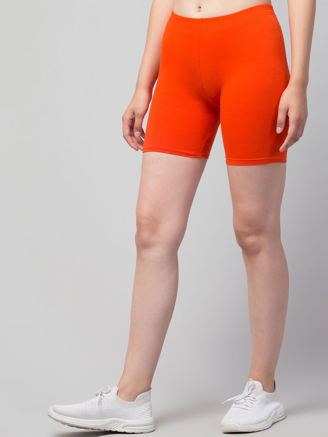 ullaspemium women slim fit cycling sports shorts
