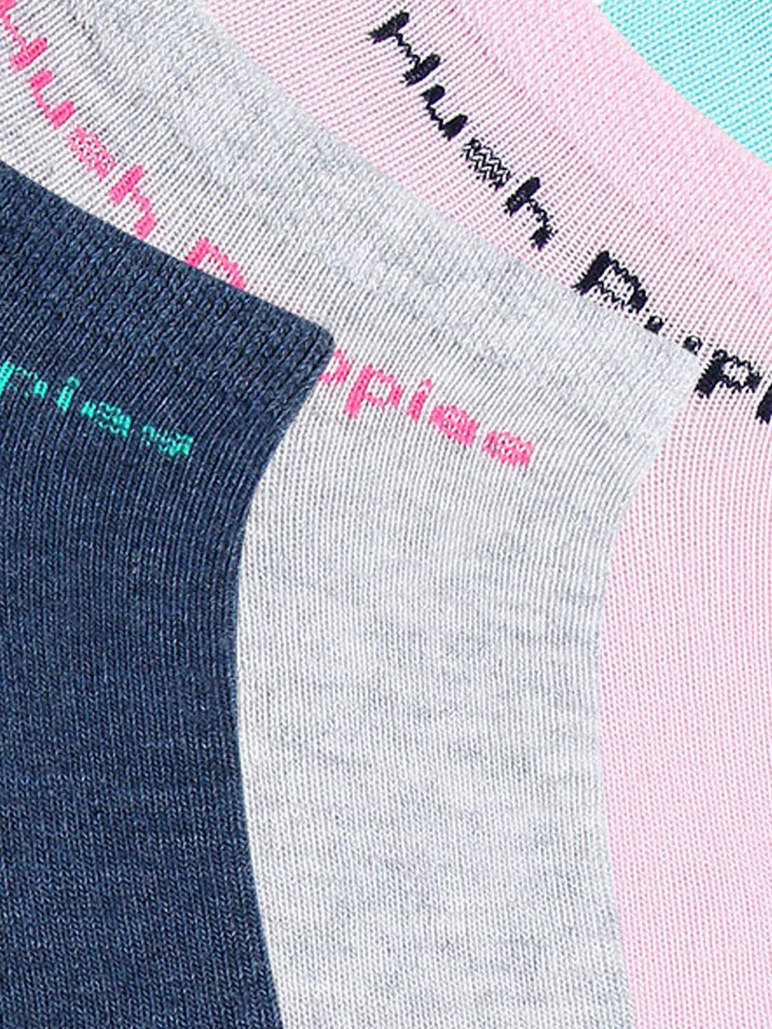 hush puppies women pack of 4 assorted ankle length socks