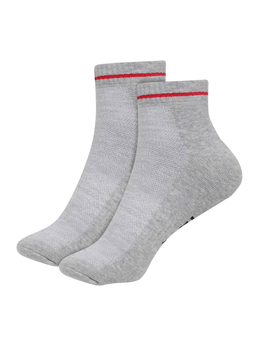 hrx by hrithik roshan unisex black & grey pack of 4 patterned above ankle length socks