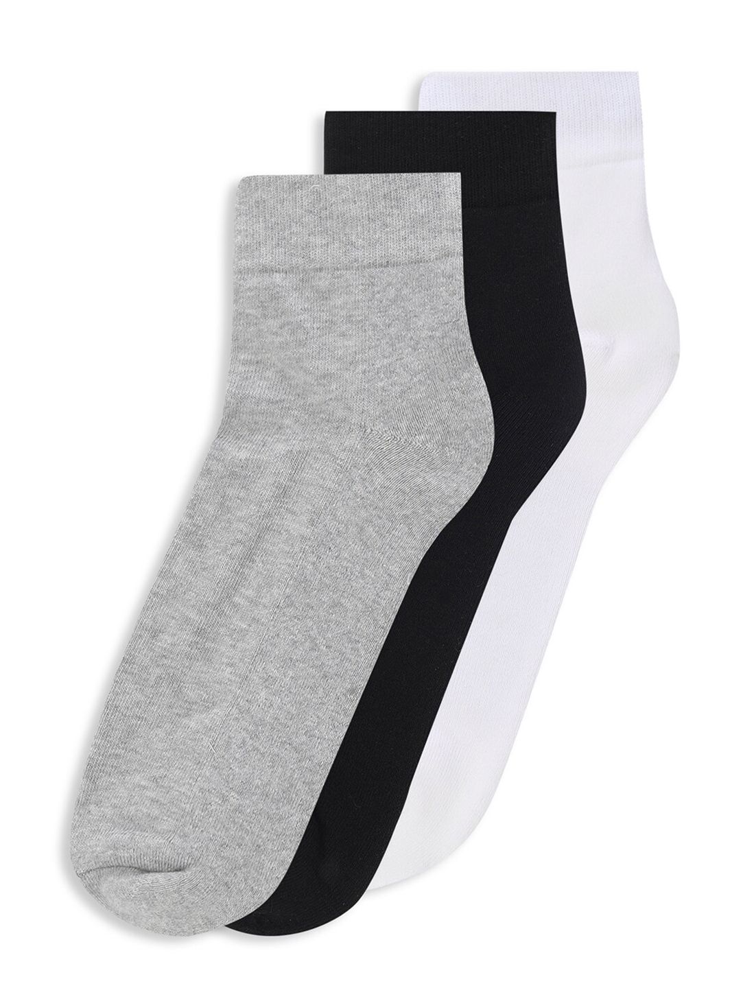 puma unisex pack of 3 half terry cotton ankle length socks