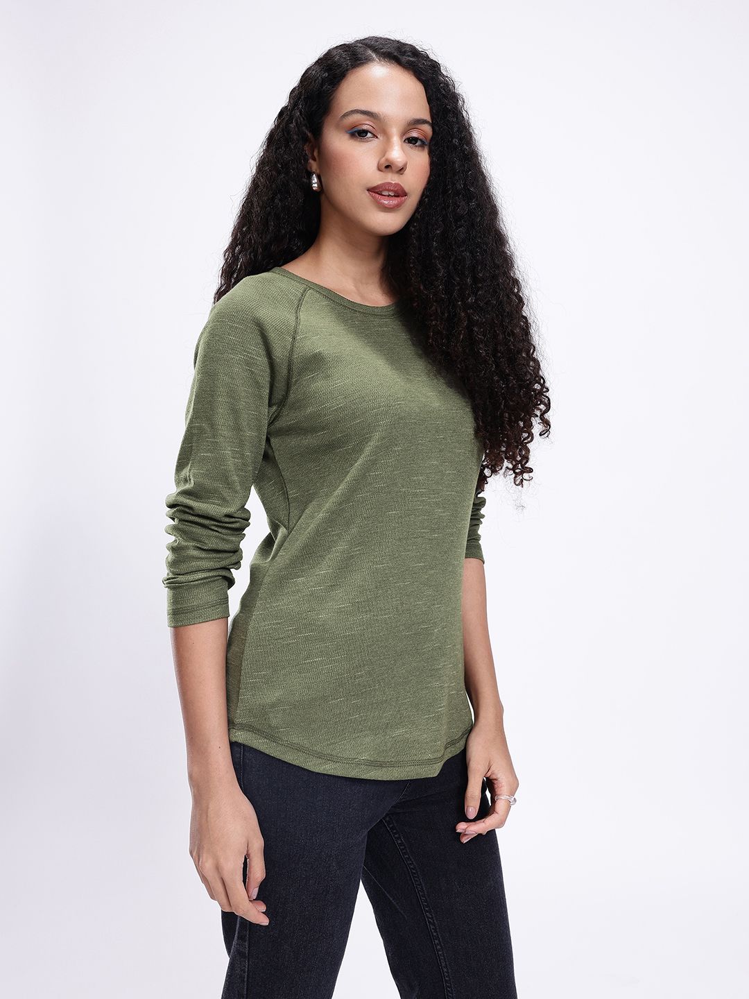 kook n keech self designed raglan sleeves knitted t shirt