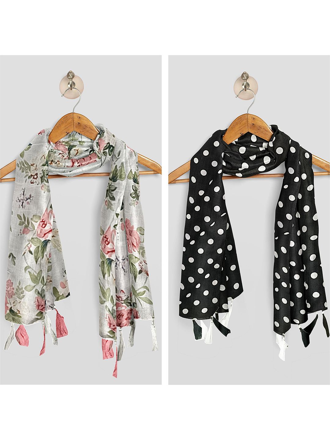 poshampaa be desi women pack of 2 printed scarf poshampaa be desi women pack of 2 printed scarf