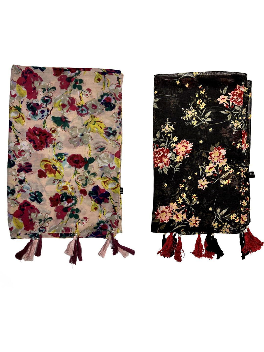 poshampaa be desi women pack of 2 printed scarf poshampaa be desi women pack of 2 printed scarf