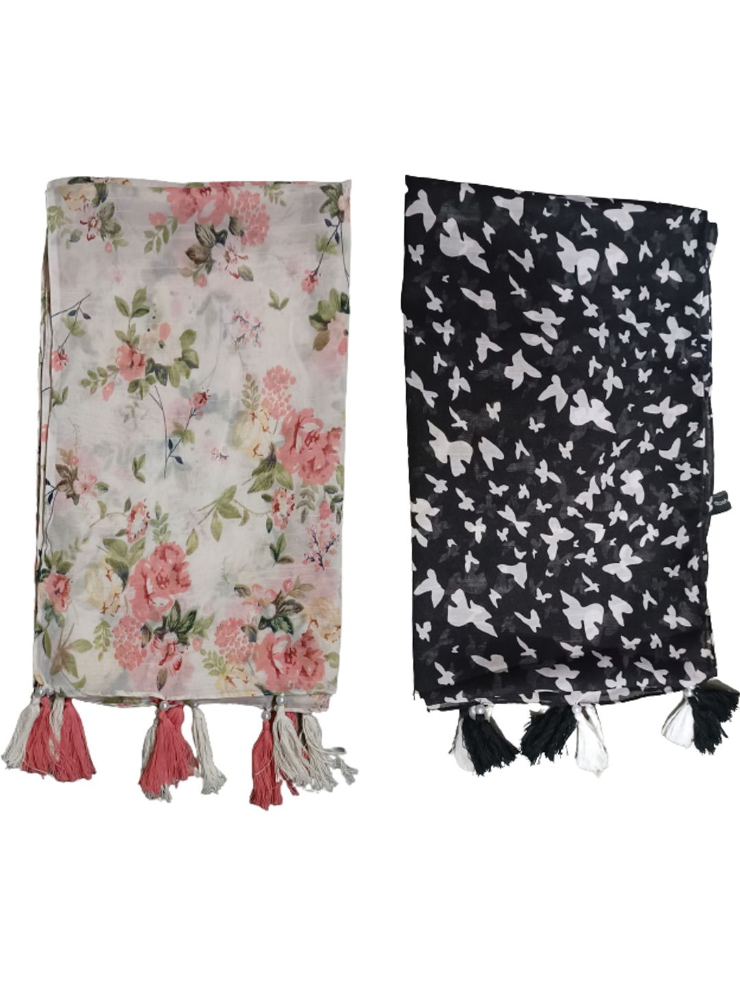 poshampaa be desi women pack of 2 printed scarf poshampaa be desi women pack of 2 printed scarf