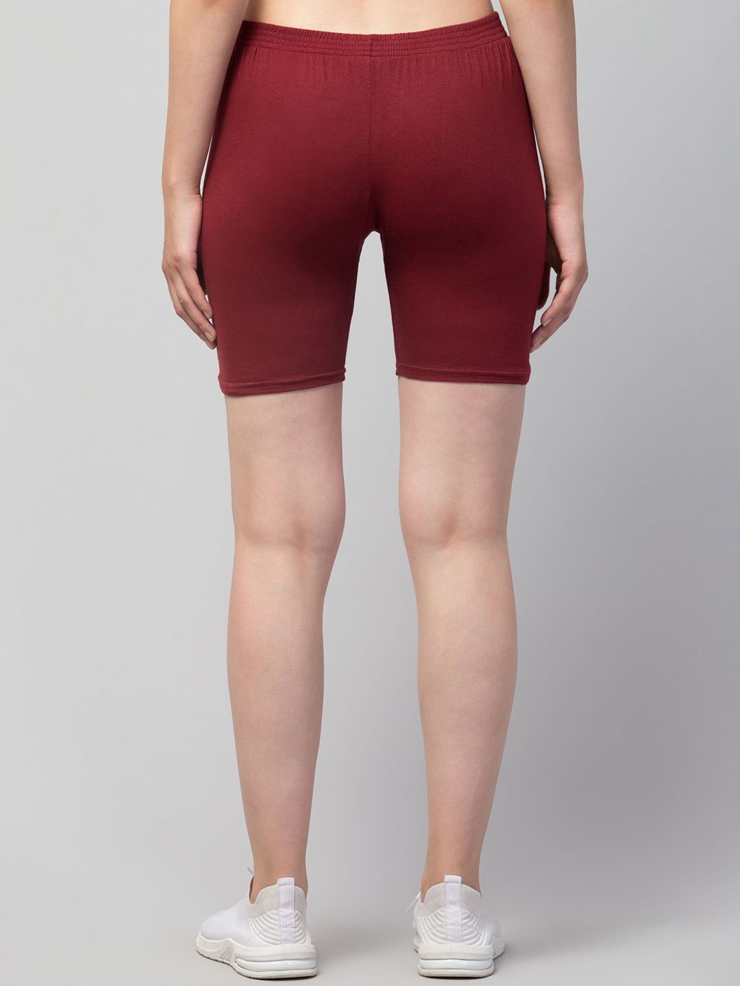 ullaspemium women slim fit cycling sports shorts