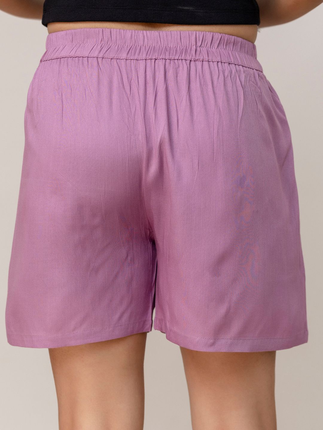 mirayya enterprises women mid rise regular fit cotton regular shorts