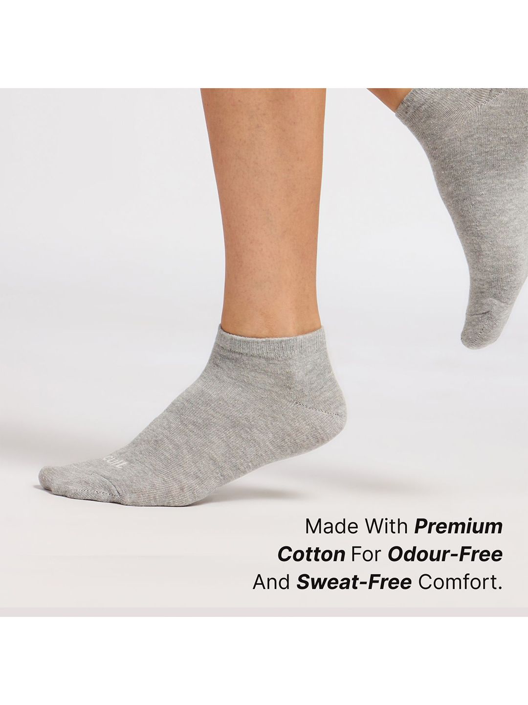 cult women pack of 5 low ankle cotton multi colour socks