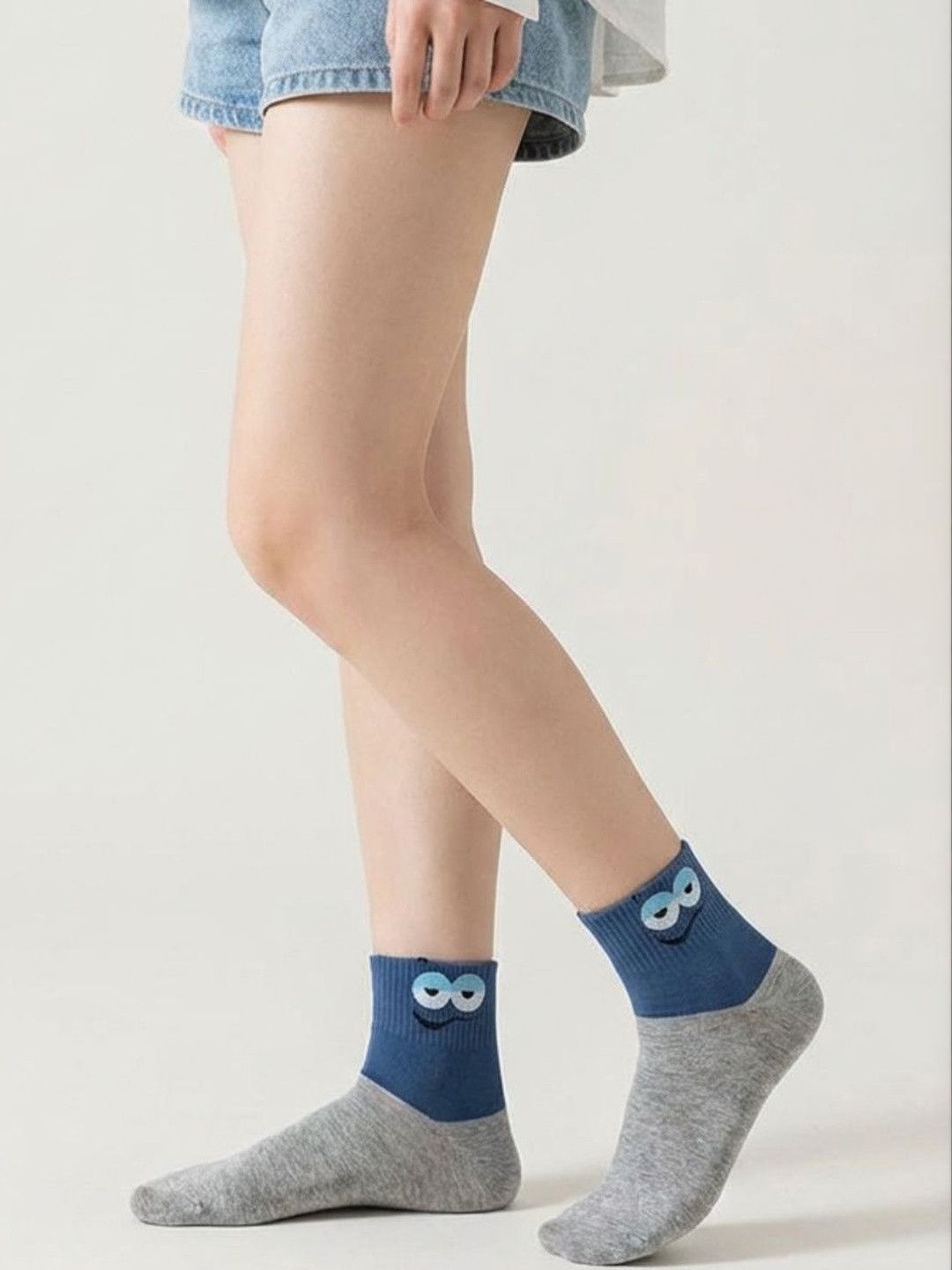 sockscarving women pack of 5 cotton blend patterned ankle length socks