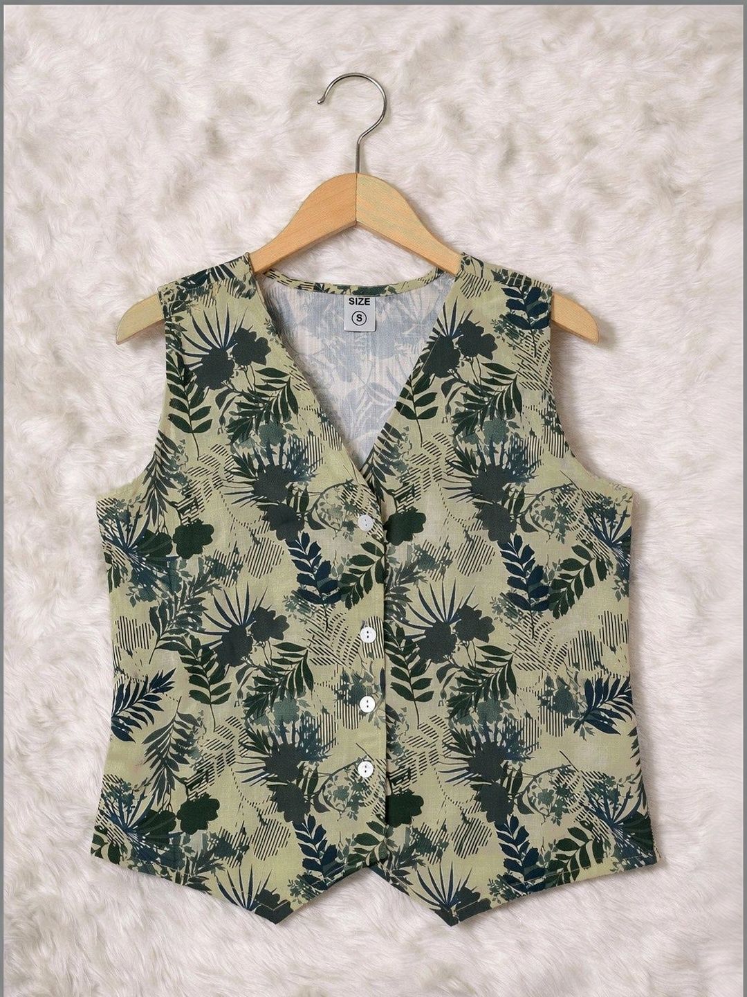 avnisa enterprise floral print cotton blend top avnisa enterprise floral print cotton blend top