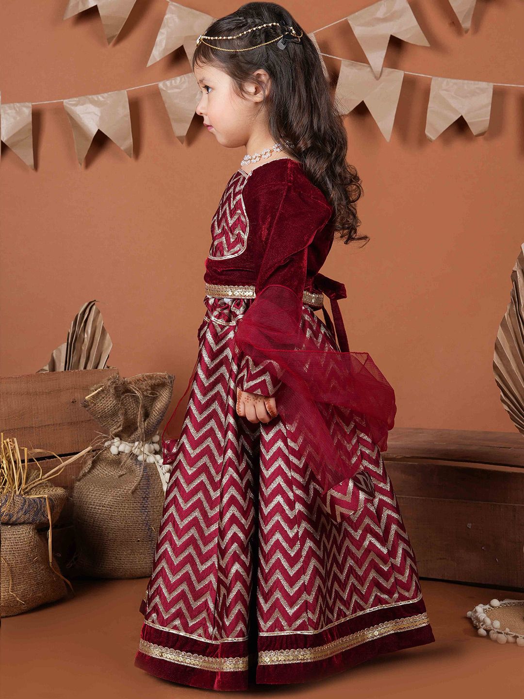 titrit girls ready to wear lehenga & blouse with dupatta titrit girls ready to wear lehenga & blouse with dupatta